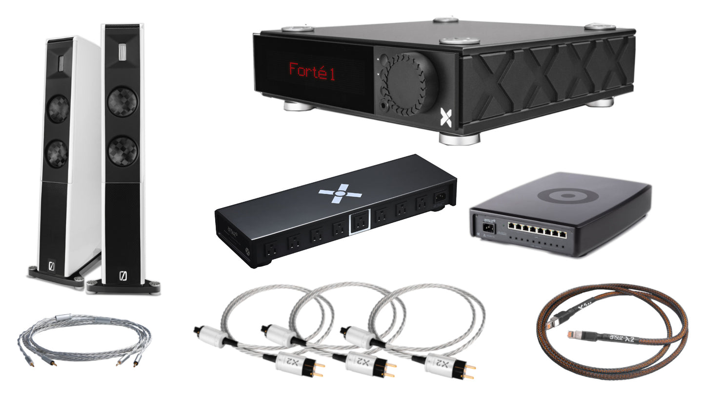 Forte 1 & Børresen X2 - Deluxe System! - Just $21,100.00 after Free Cables!!!