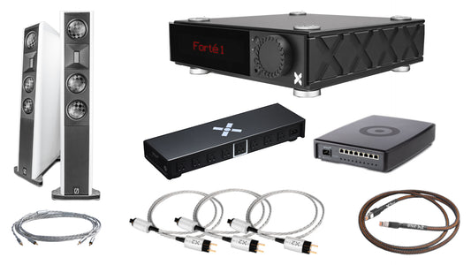 Forte 1 & Børresen X3 - Deluxe System - Includes $4,325.00 in Free Cables!!!