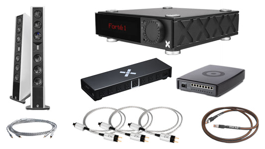 Forte 1 & Børresen X6 - Deluxe System! - Includes $4,325.00 in Free Cables!!!