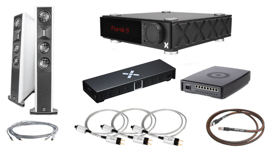Forte 3 & Børresen X3 - Deluxe System - Includes $4,325.00 in Free Cables!!!