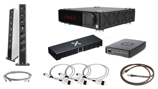 Forte 3 & Børresen X6 - Deluxe System - Includes $4,325.00 in Free Cables!!!