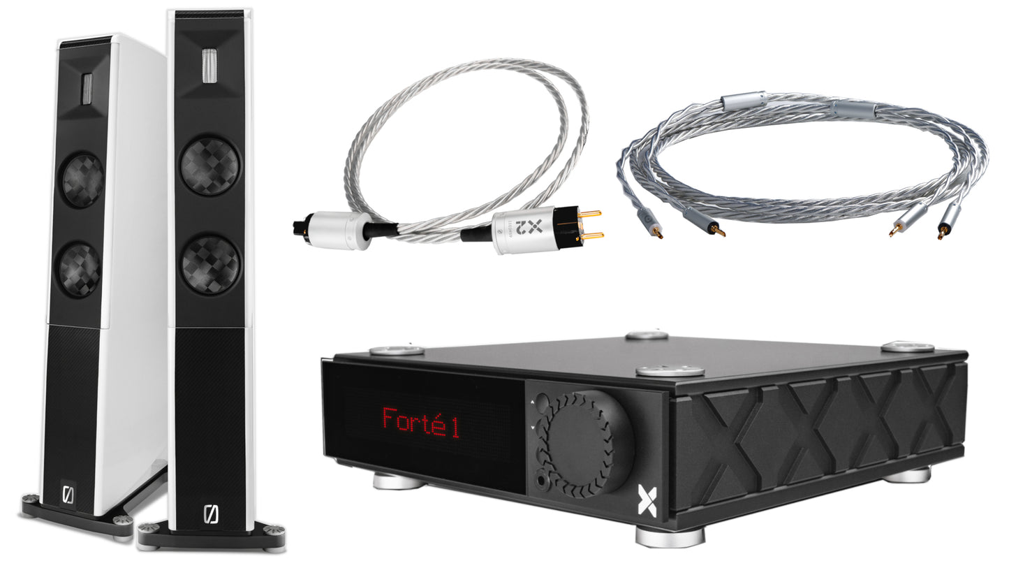 Forte 1 & Børresen X2 - Full System! - Just $14,300.00 after Free Cables!!!