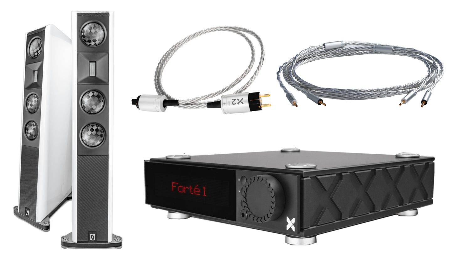 Forte 1 & Børresen X3 - Full System! - Just $16,500.00 after Free Cables!!!