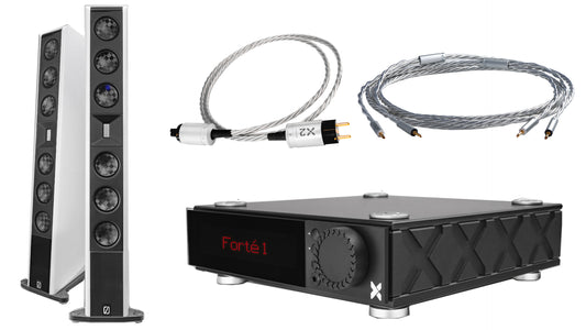 Forte 1 & Børresen X6 - Full System - Includes $2,960.00 in Free Cables!!!